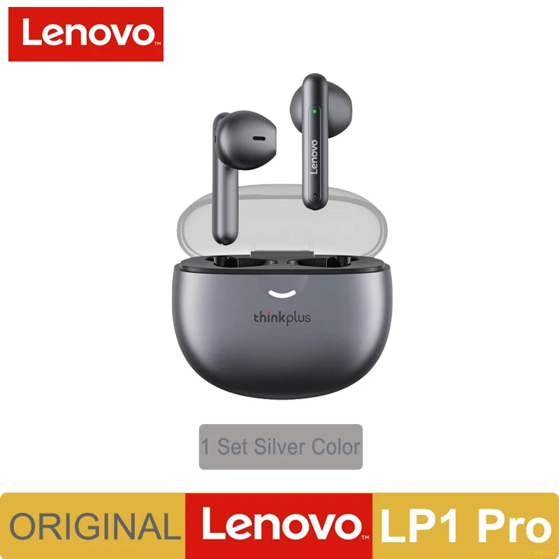 Audífonos Bluetooth Lenovo Livepods Lp1 Pro gris