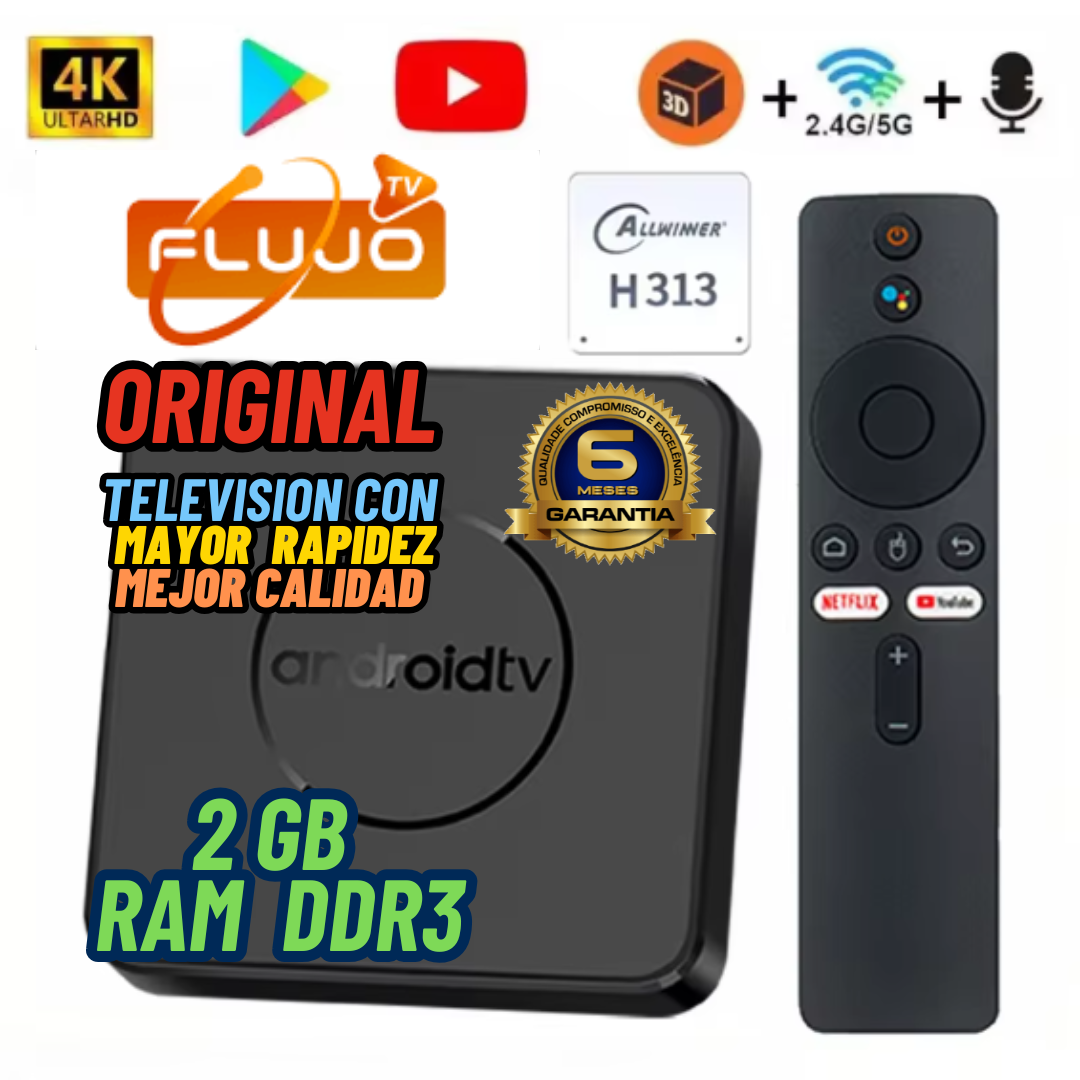 1-Tv Box, Android TV, Dispositivo de TV inteligente ATV, LEMFO H313 Smart TV Box Android 11 Allwinner Quad Core Cortex A53 Soporte 4K Video Wifi Google Voice